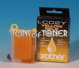 Brother LC02Y Genuine Yellow Ink Cartridge
