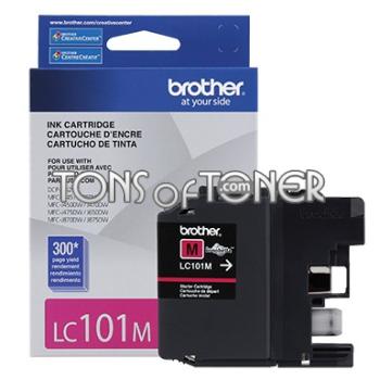 Brother LC101M Genuine Magenta Ink Cartridge
