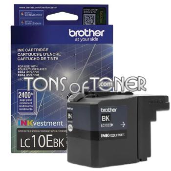 Brother LC10EBK Genuine Black Ink Cartridge
