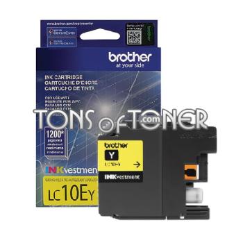 Brother LC10EY Genuine Yellow Ink Cartridge
