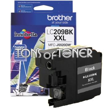 Brother LC209BK Genuine Black Ink Cartridge
