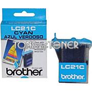 Brother LC21C Genuine Cyan Ink Cartridge
