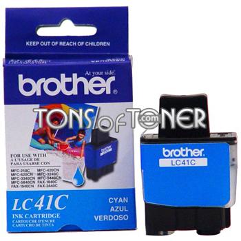 Brother LC41C Genuine Cyan Ink Cartridge
