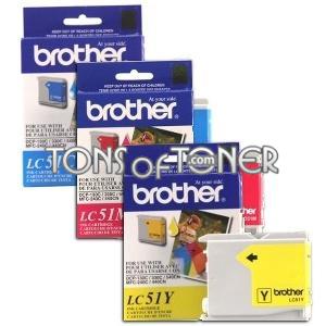 Brother LC513PKS Genuine Cyan, Magenta, Yellow Ink Cartridge
