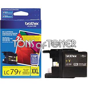 Brother LC79Y Genuine Yellow Ink Cartridge
