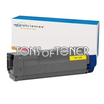 Media Sciences MS40028 Compatible Yellow Toner
