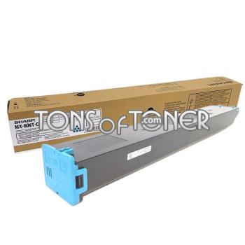 Sharp MX-60NTCA Genuine Cyan Toner
