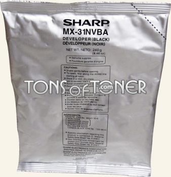 Sharp MX31NVBA Genuine Black Developer
