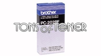 Brother PC202RF Genuine Black Thermal Film Ribbon
