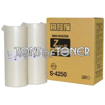 2 Master Rolls Compatible With Riso S-4250 For Risograph RZ220 RZ230 EZ RZ A4