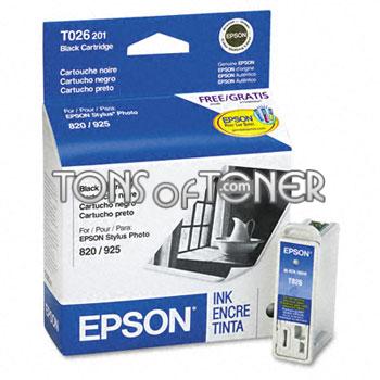 Epson T026201 Genuine Black Ink Cartridge
