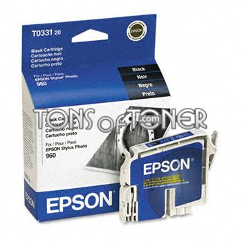 Epson T033120 Genuine Black Ink Cartridge
