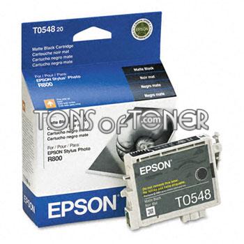 Epson T054820 Genuine Matte Black Ink Cartridge
