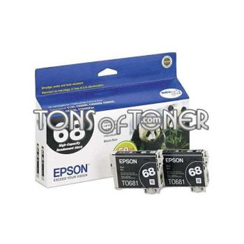 Epson T068120-D2 Genuine Black Ink Cartridge
