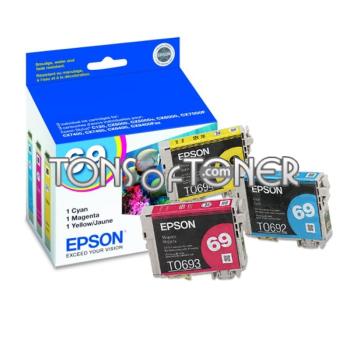 Epson T069520 Genuine Cyan, Magenta, Yellow Ink Cartridge

