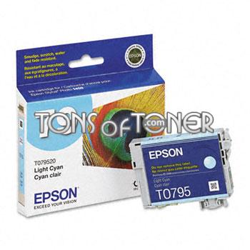 Epson T079520 Genuine Light Cyan Ink Cartridge
