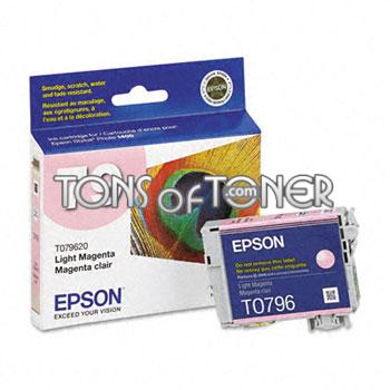 Epson T079620 Genuine Light Magenta Ink Cartridge
