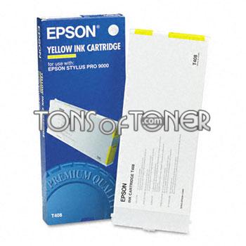 Epson T408011 Genuine Yellow Ink Cartridge
