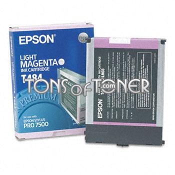 Epson T484011 Genuine Light Magenta Ink Cartridge
