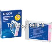 Epson T542011 Genuine Light Magenta Dye Dye Ink Cartridge
