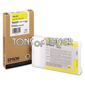 Epson T602400 Genuine Yellow Ink Cartridge
