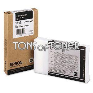 Epson T603100 Genuine Photo Black Ink Cartridge
