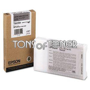 Epson T603900 Genuine Light Light Black Ink Cartridge

