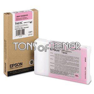 Epson T603C00 Genuine Light Magenta Ink Cartridge
