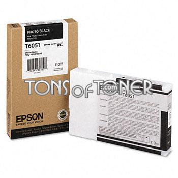 Epson T605100 Genuine Photo Black Ink Cartridge
