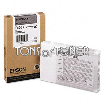 Epson T605700 Genuine Light Black Ink Cartridge
