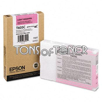 Epson T605C00 Genuine Light Magenta Ink Cartridge

