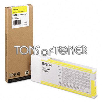 Epson T606400 Genuine Yellow Ink Cartridge
