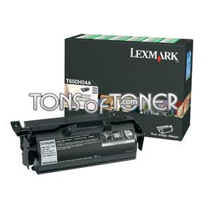 Lexmark T650H04A Genuine HY Label Printing Toner
