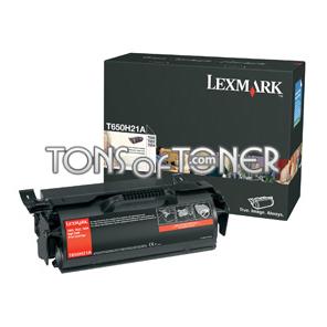 Lexmark T650H21A Genuine HY Black Toner
