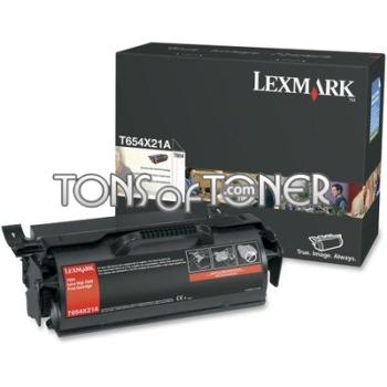 Lexmark T654X21A Genuine Extra HY Black Toner
