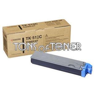 Kyocera / Mita TK512C Genuine Cyan Toner
