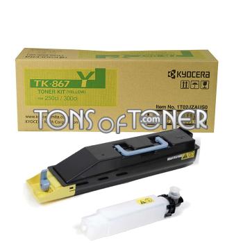 Kyocera / Mita TK867Y Genuine Yellow Toner
