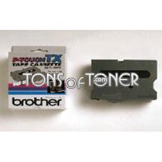 Brother TX3541 Genuine Gold on Black Tape
