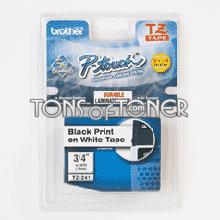 Brother TZ241 Genuine Black on White Tape
