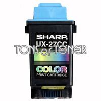 Sharp UX27CC Genuine Tri-Color Ink Cartridge
