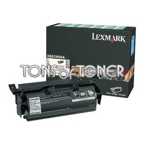 Lexmark X651H04A Genuine Black Toner
