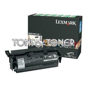 Lexmark X651H11A Genuine Black Toner
