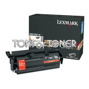 Lexmark X651H21A Genuine Black Toner
