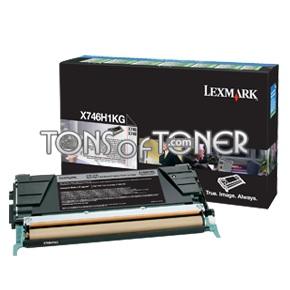 Lexmark X746H1KG Genuine Black Toner
