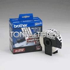 Brother DK2210 Genuine White Labels
