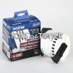 Brother DK4205 Genuine White Labels
