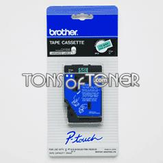 Brother TC8001 Genuine Black on Green Tape
