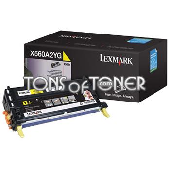 Lexmark X560A2YG Genuine Yellow Toner
