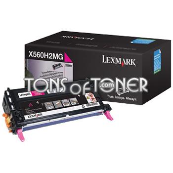 Lexmark X560H2MG Genuine High Yield Magenta Toner
